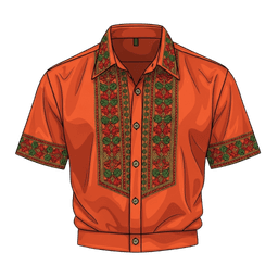 Left garment design