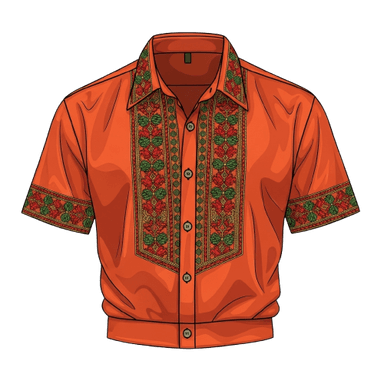 Left garment design